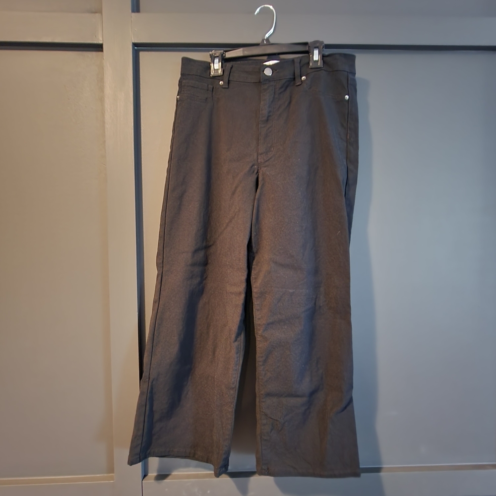 Wide Leg Black Pants
